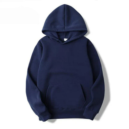 Sweat à Capuche Bleu Marine – Hoodie Oversize Unisexe Confortable et Intemporel